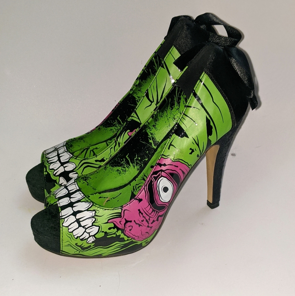 Iron Fist Zombie Heels